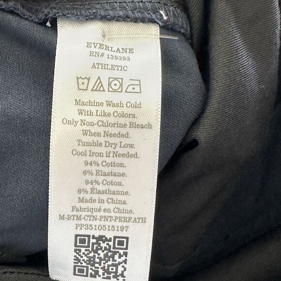 Everlane Uniform 32x30  men's Slim Fit Performance 5 Pocket Pant Navy Blue Twill - Picture 6 of 7